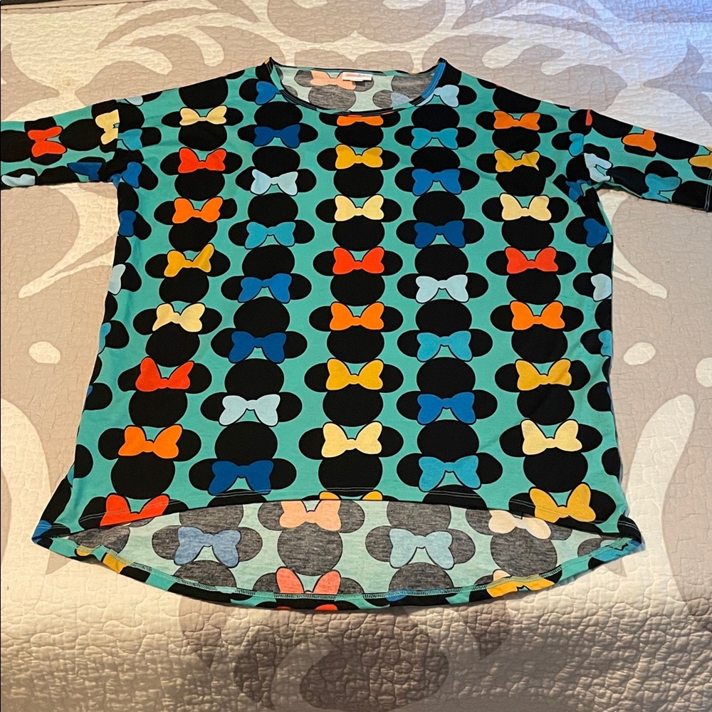 LuLaRoe Disney Minnie Mouse Top Tunic Shirt S